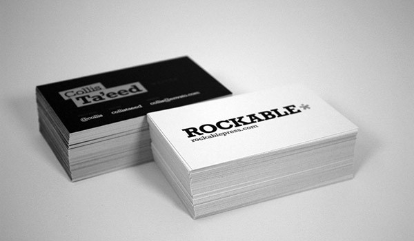 Rockable Press Business Cards